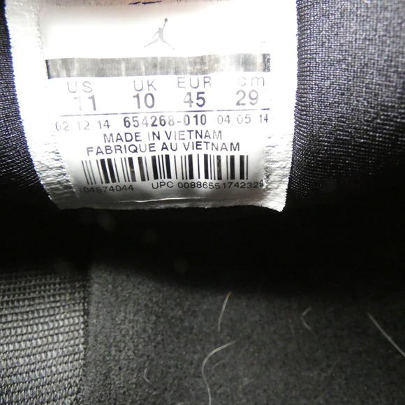 Air Jordan Flight Flex Trainer 654268-010 Mens 11 Basketball Shoes Black Sneaker - Picture 9 of 10